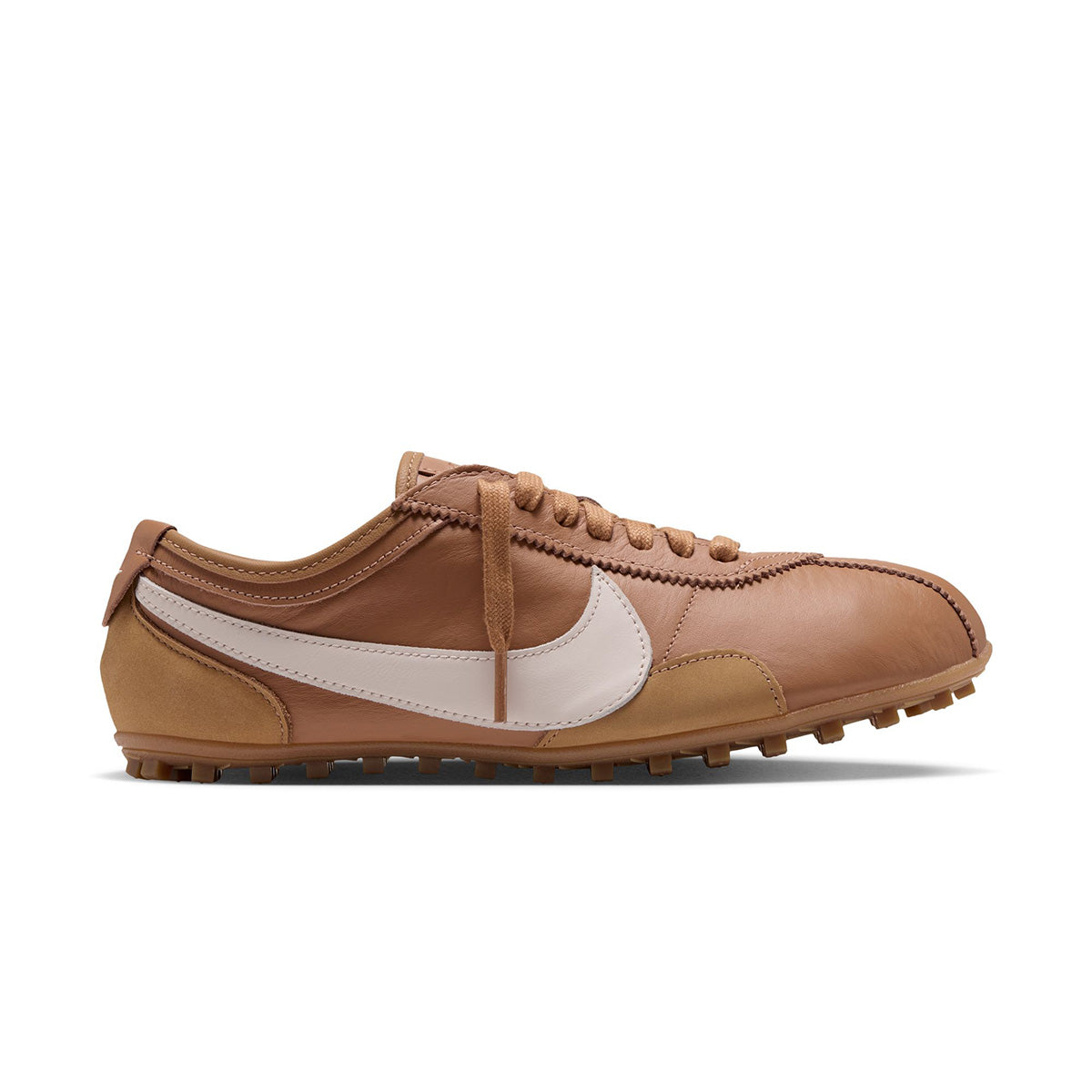 Wmns Moon Shoe OG Leather 'FLAX/PALE IVORY/GUM MED BROWN/MALACHITE'
