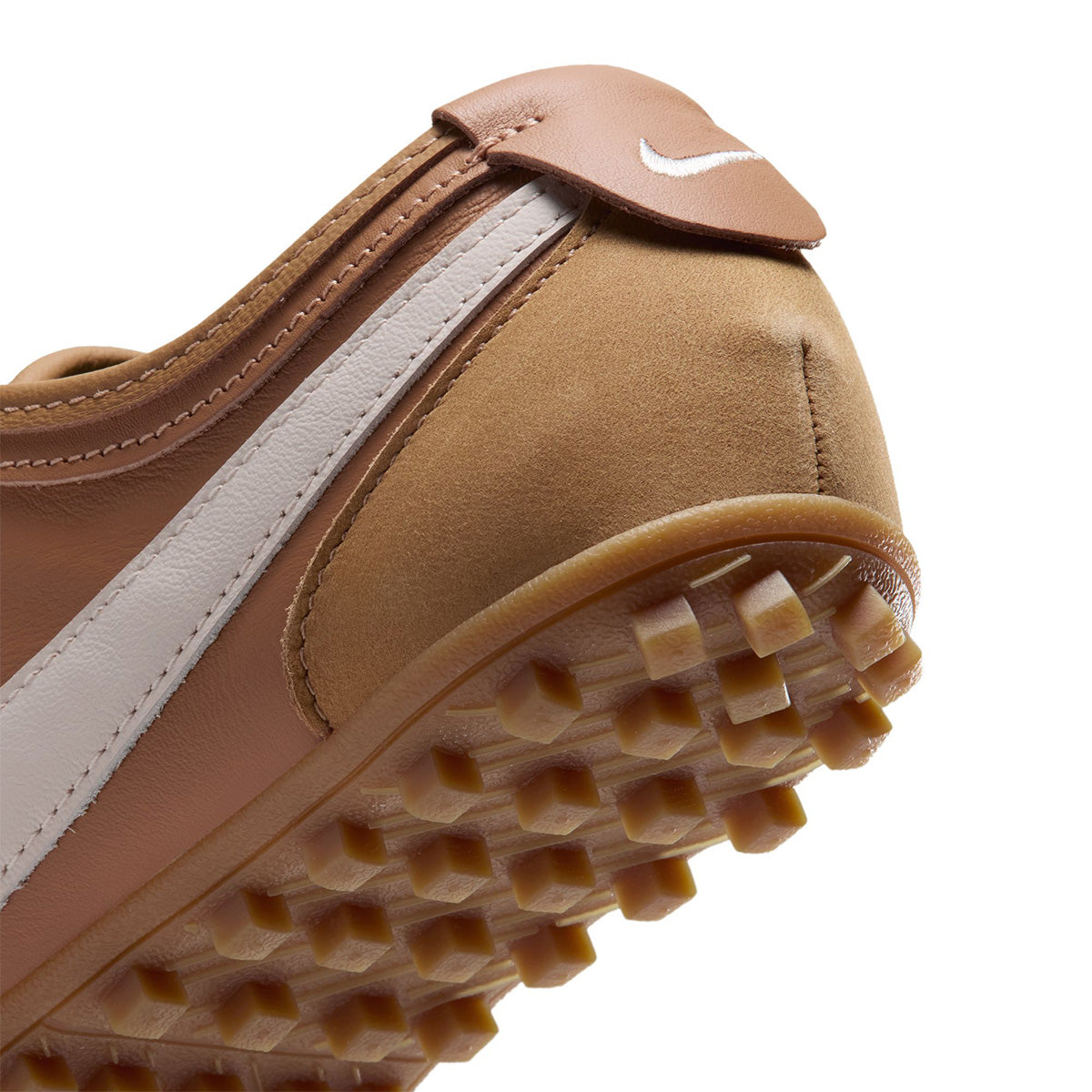 Wmns Moon Shoe OG Leather 'FLAX/PALE IVORY/GUM MED BROWN/MALACHITE'