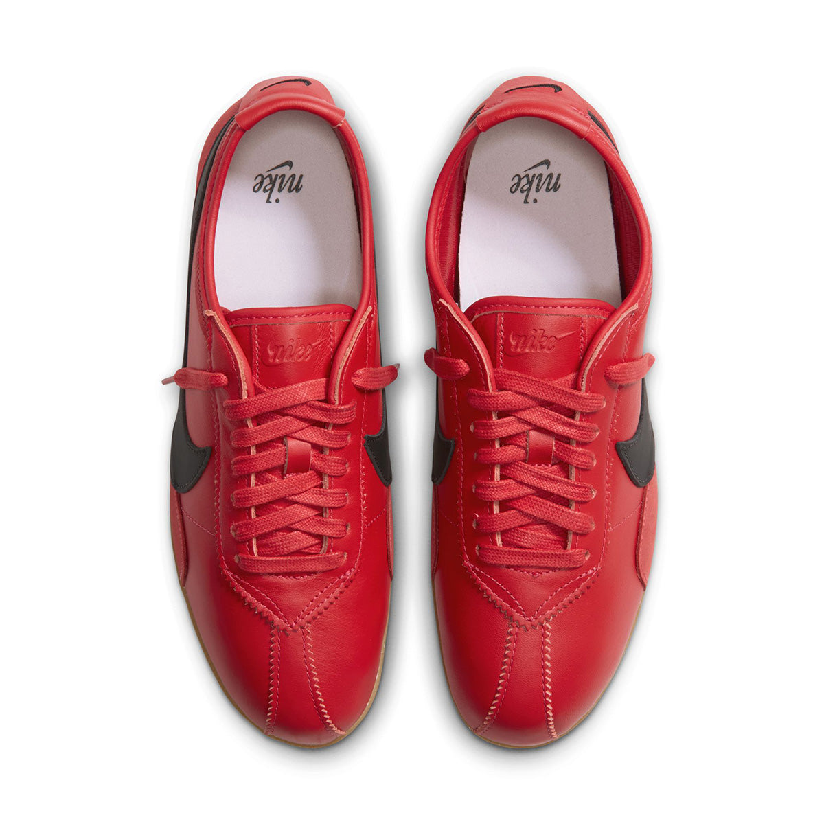 Wmns Moon Shoe OG Leather 'UNIVERSITY RED/BLACK/GUM LIGHT BROWN'