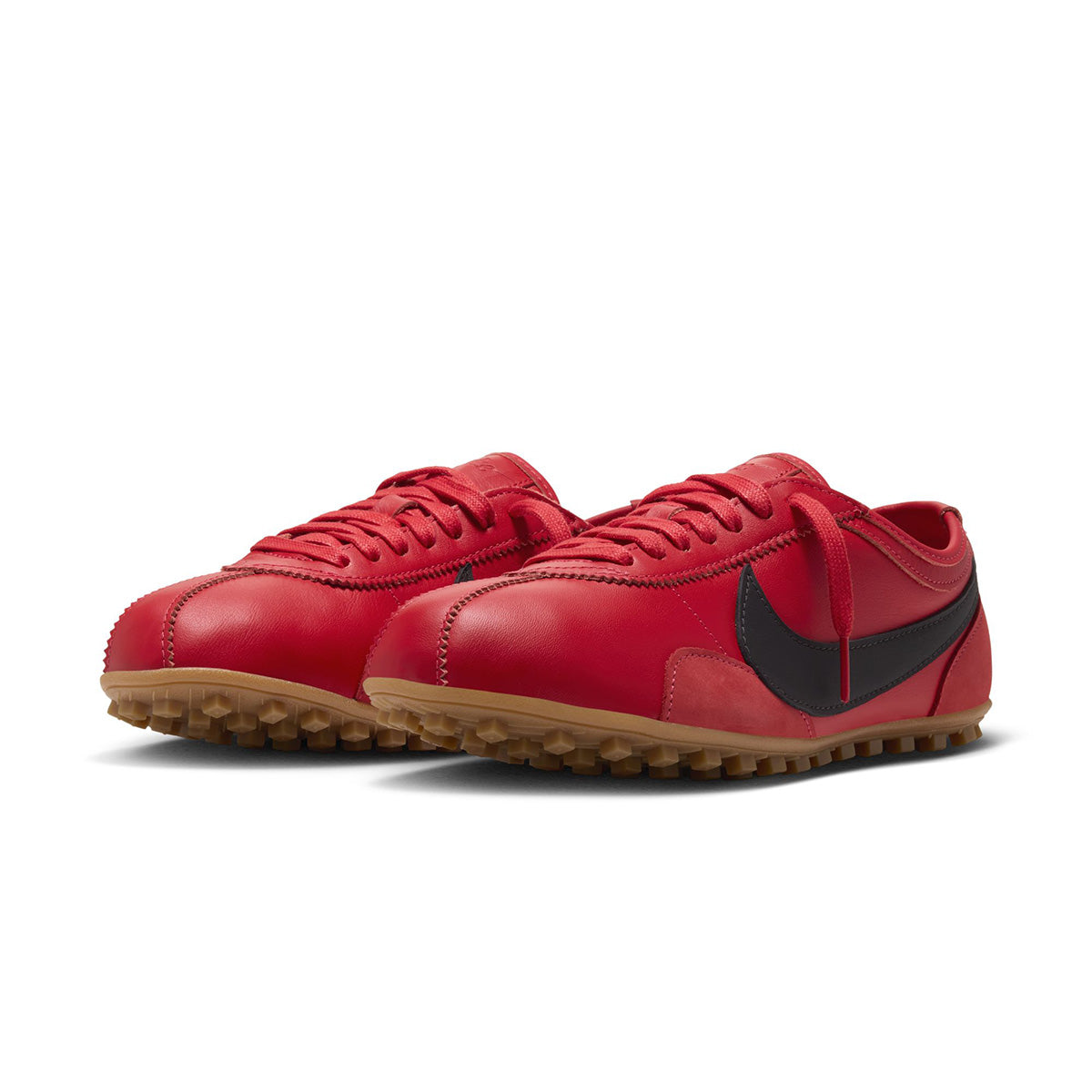 Wmns Moon Shoe OG Leather 'UNIVERSITY RED/BLACK/GUM LIGHT BROWN'