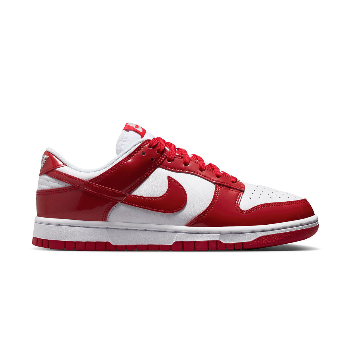 Wmns Dunk Low SE 'WHITE/UNIVERSITY RED/WHITE'
