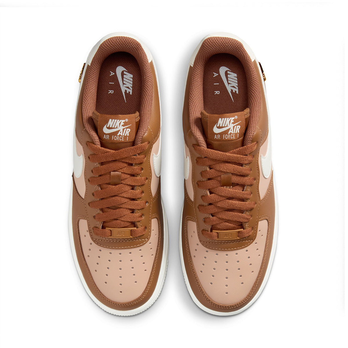 Wmns Air Force 1'07 'LT BRITISH TAN/SAIL/HEMP/METALLIC GOLD'