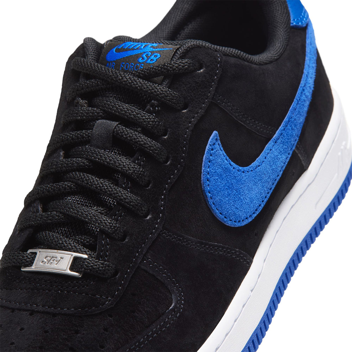 SB AIR FORCE 1 SE 'BLACK/GAME ROYAL/BLACK/WHITE'
