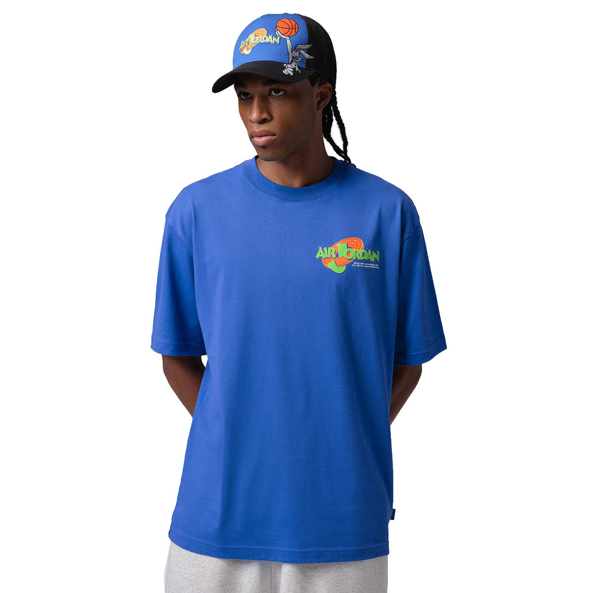 Jordan Brooklyn Space Jam Crew Neck T-shirt 'VARSITY ROYAL'