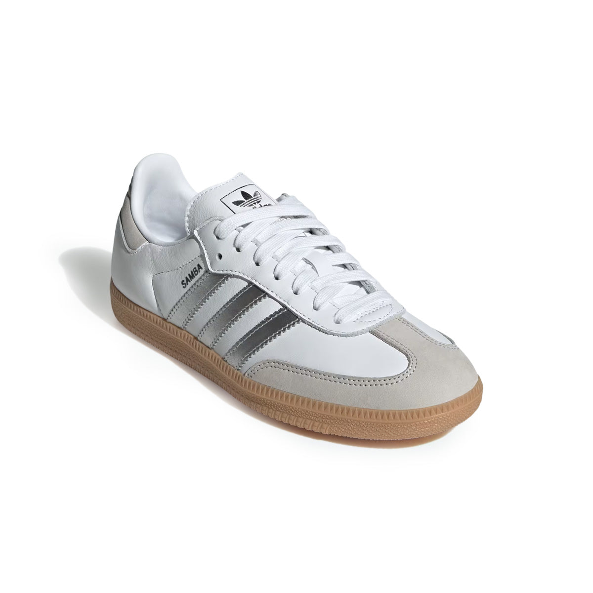 Wmns Samba OG 'Cloud White / Silver Metallic / Grey One'