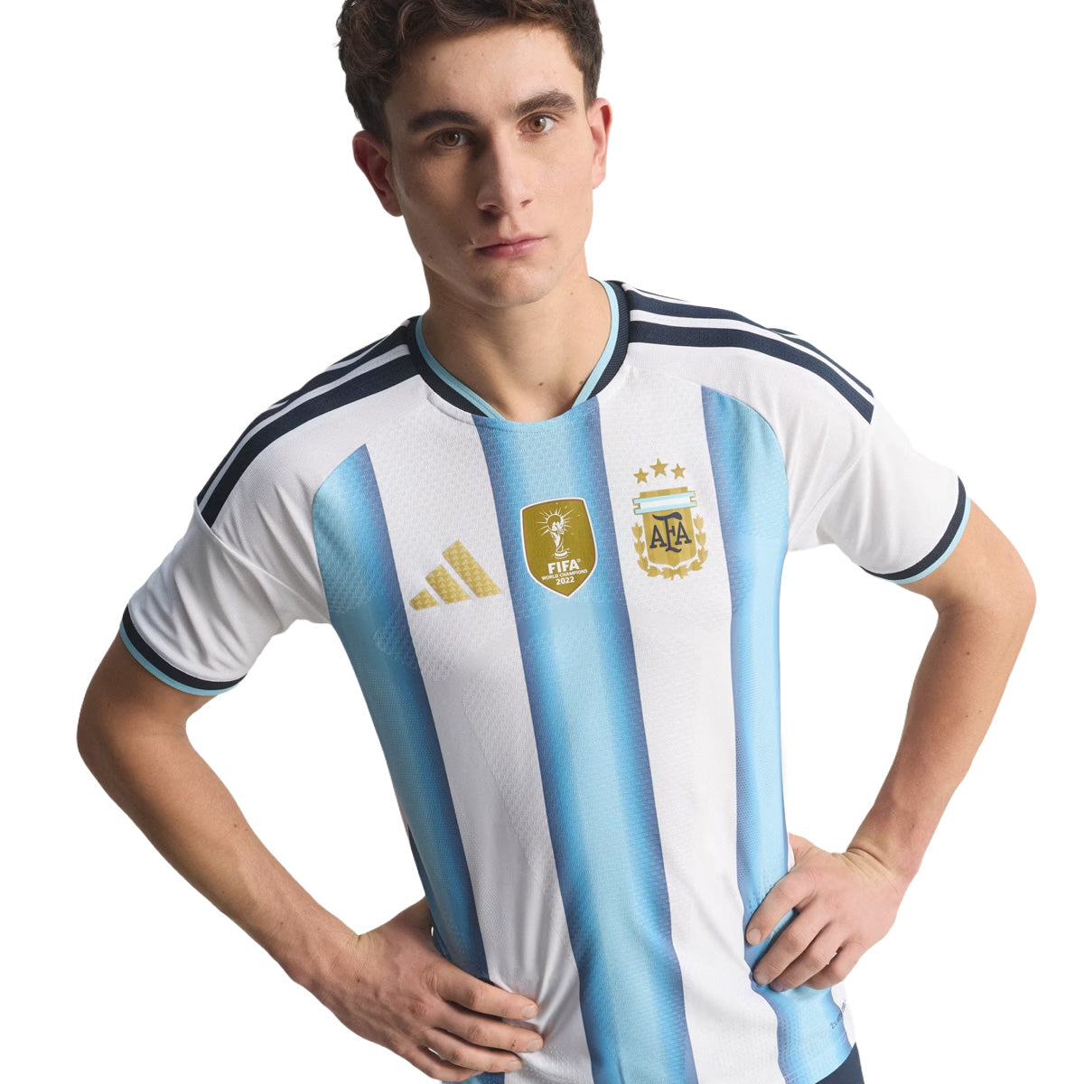 Argentina 26 Home Authentic Jersey 'WHITE'