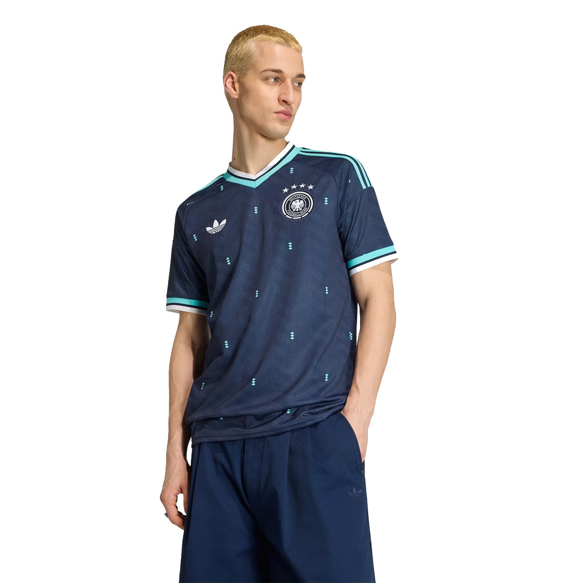 DFB A Short Sleeve Jersey 'Collegiate Navy'