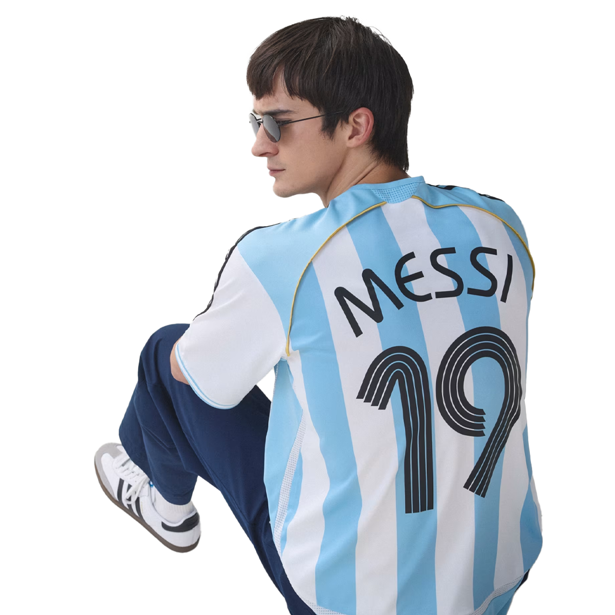 '+ Argentina Home Jersey 2006 Messi