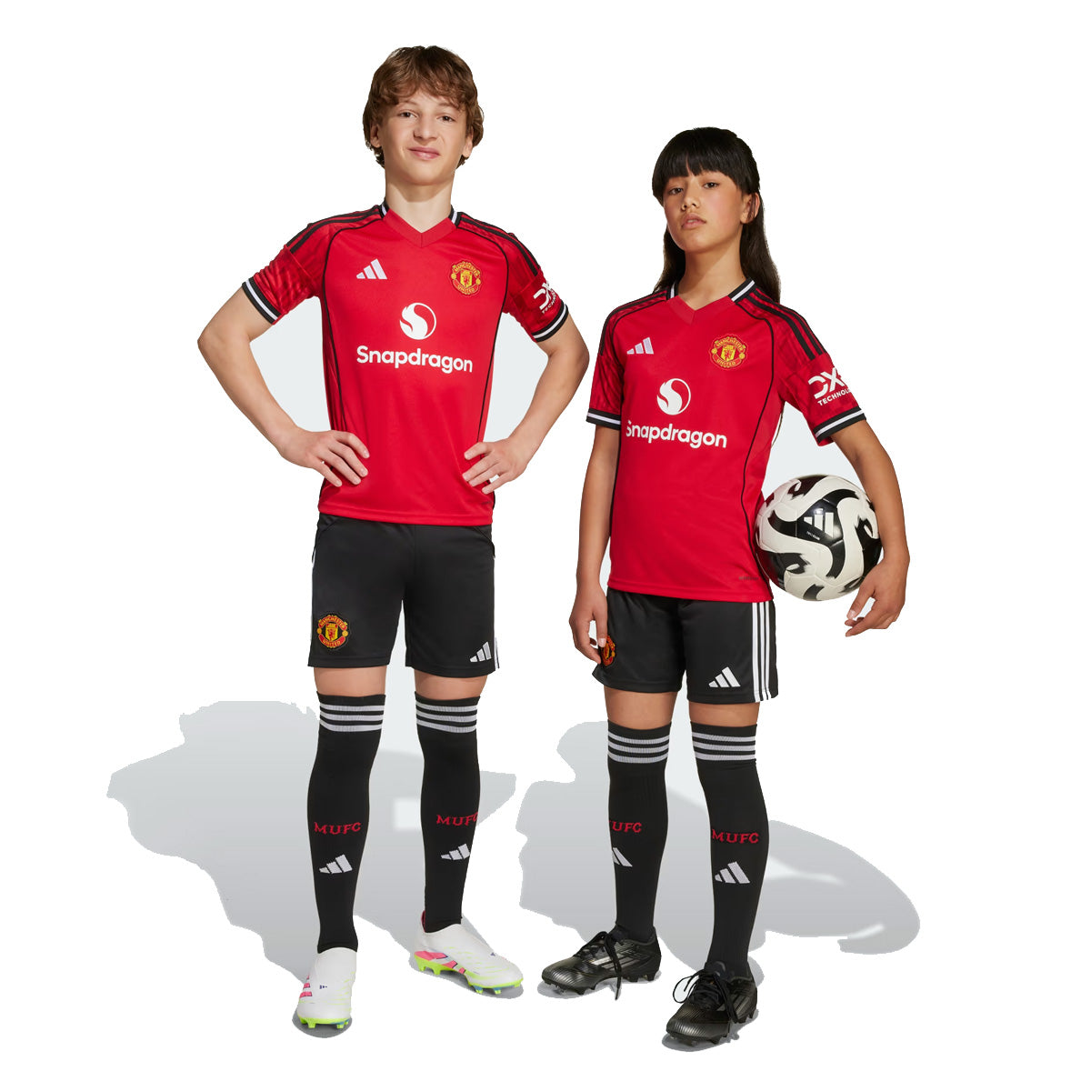 Manchester United 25/26 Home Shorts 'Black'
