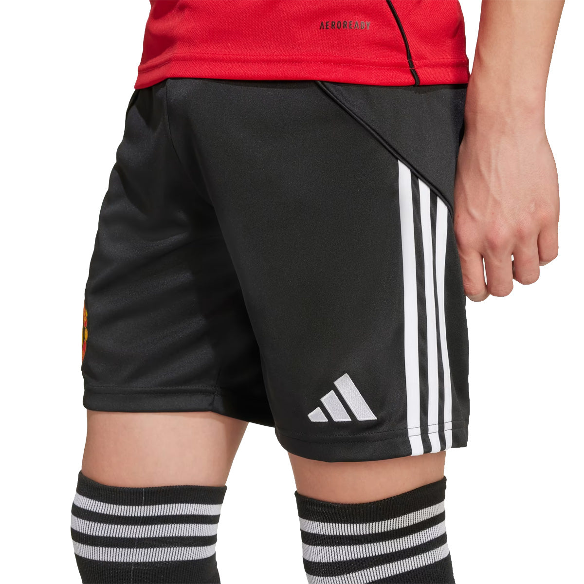 Manchester United 25/26 Home Shorts 'Black'