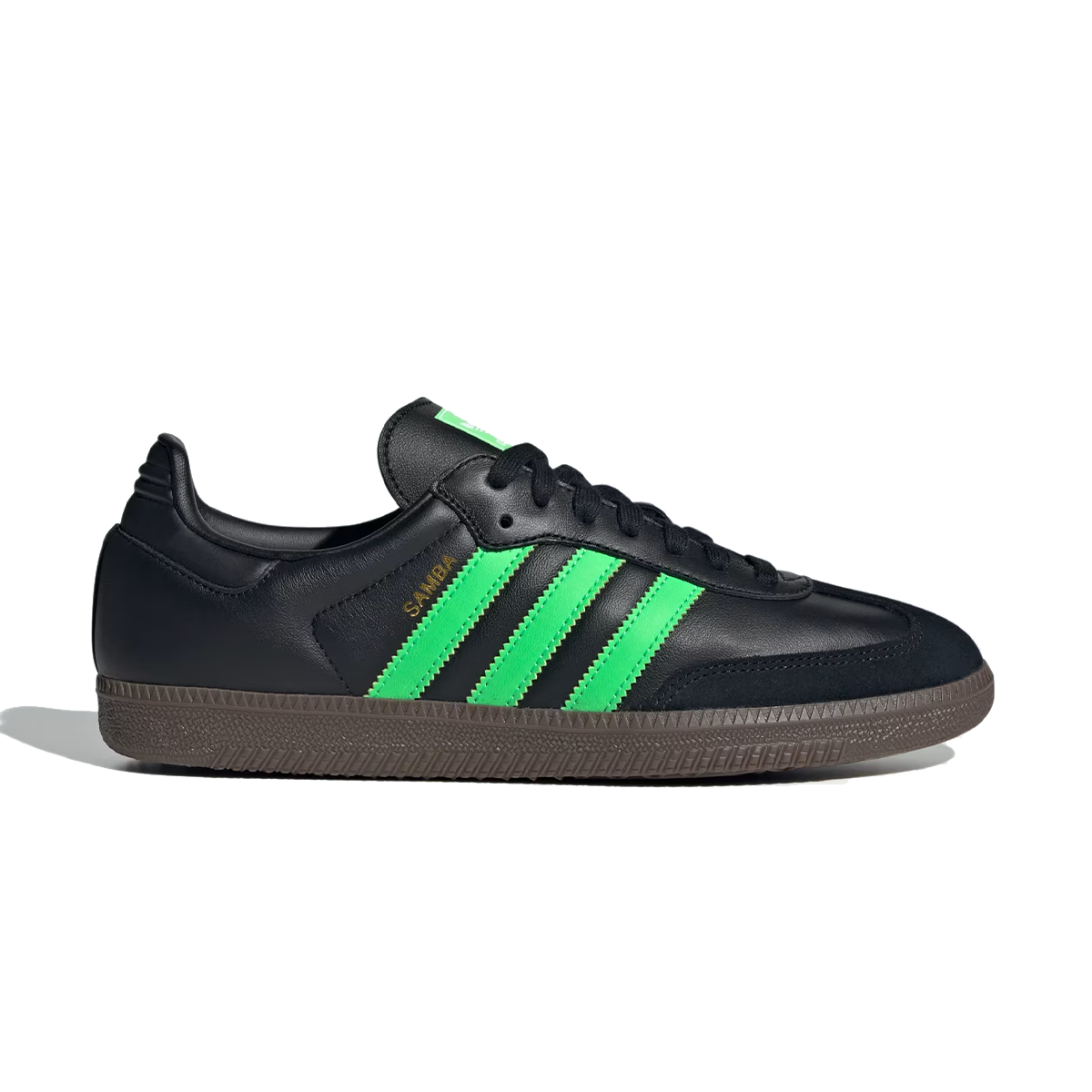 Samba OG 'Core Black / Screaming Green / Gum'