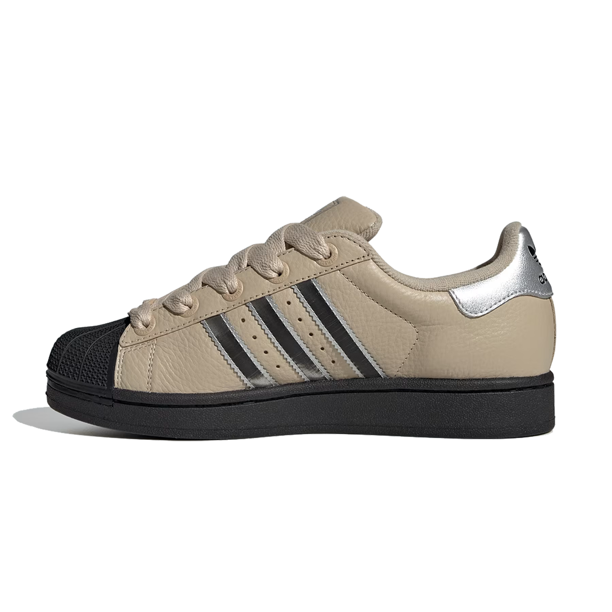 W Superstar II 'Stone Khaki / Silver Metallic / Core Black'