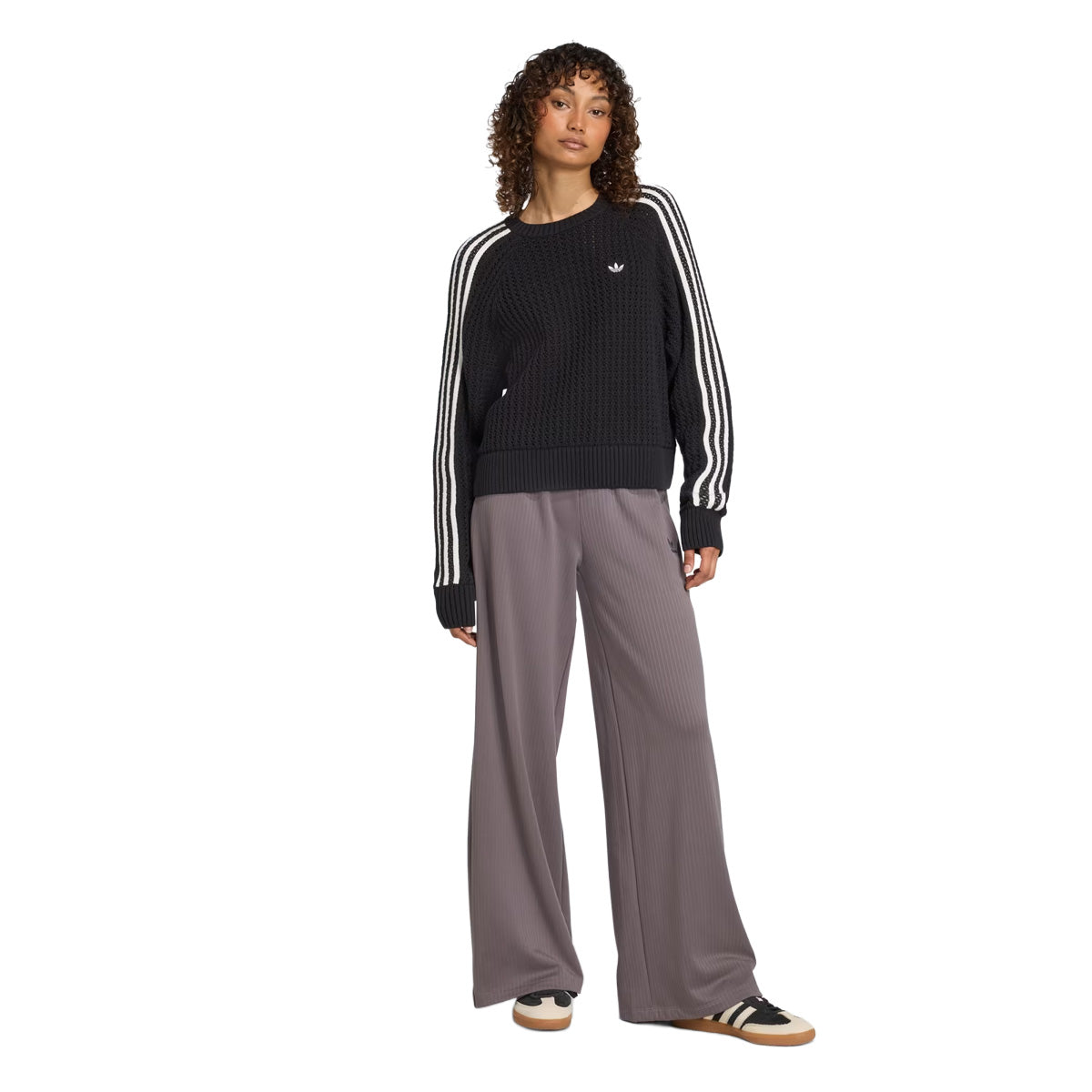 W Ribbed Winterized Pants 'Grey'