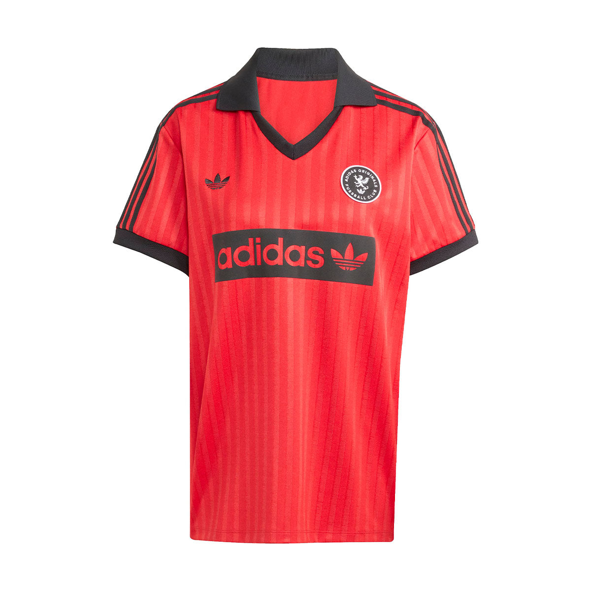 FOOTBALL TEE 'RED/BLACK'