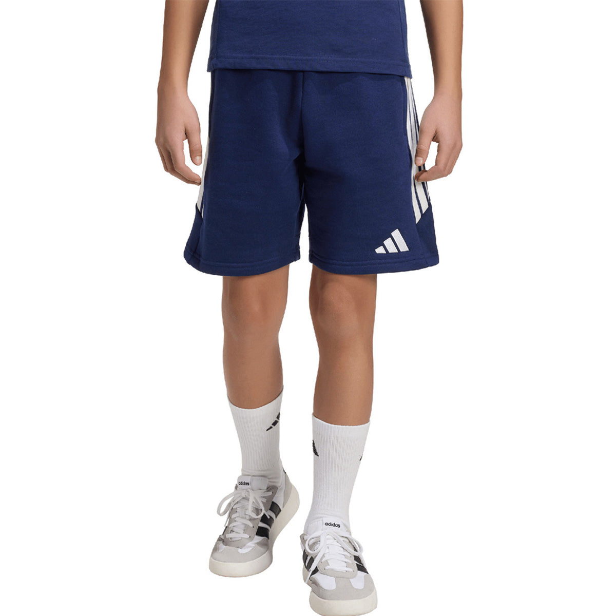Tiro 26 League Sweat Short Kids 'Team Navy Blue/White'