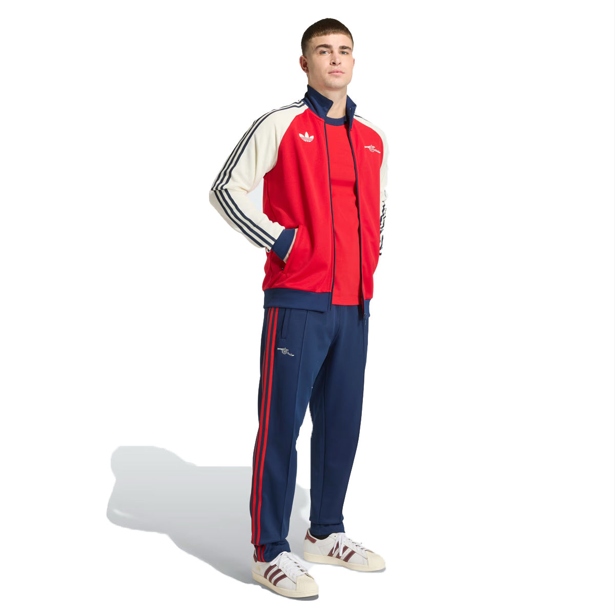 '+ Camiseta Arsenal FC OG Track Top 'Better Scarlet / Off White'