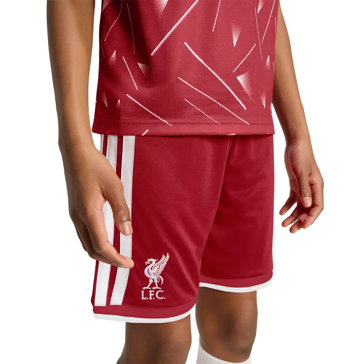 Liverpool FC 26/27 Home Shorts Kids 'Active Maroon'