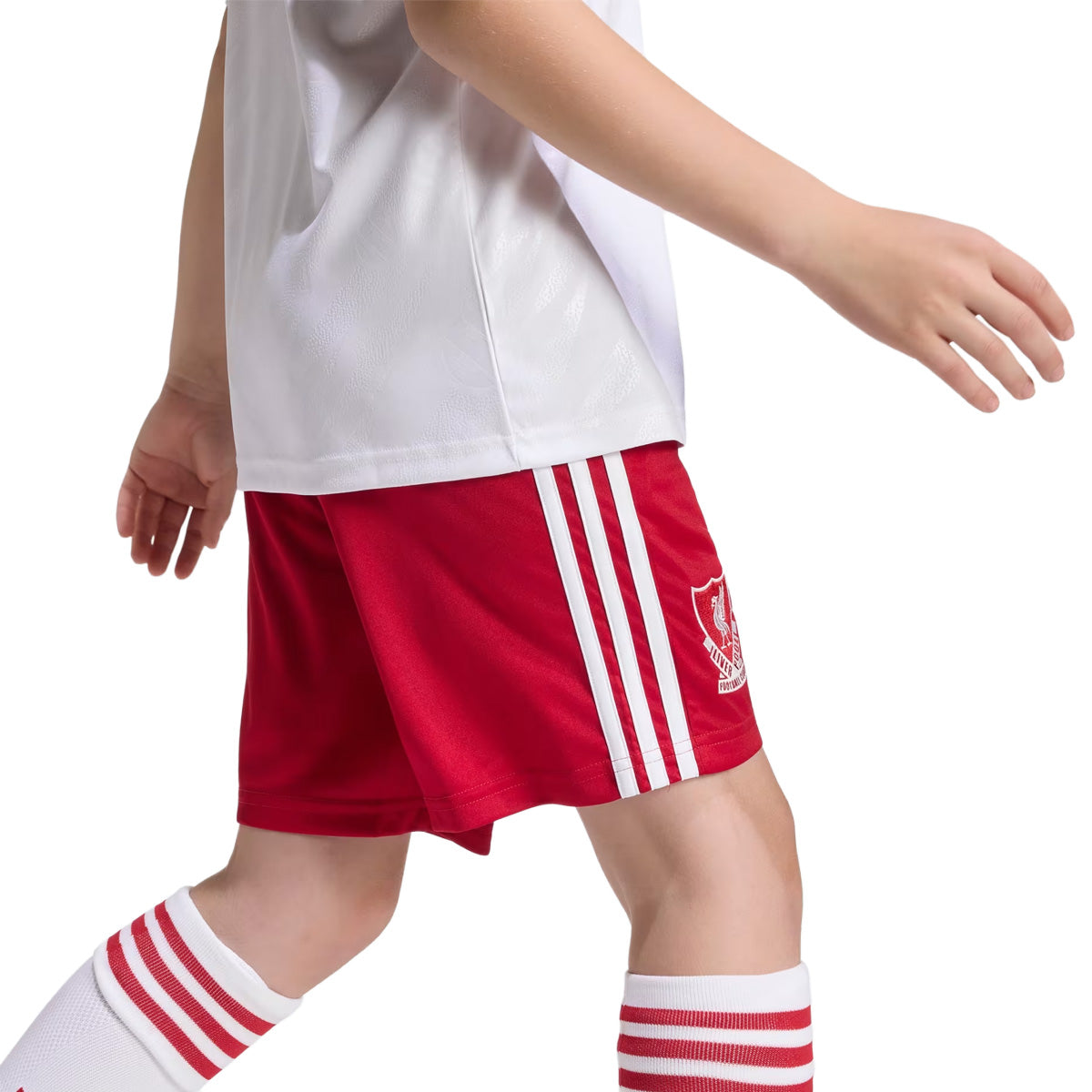 Liverpool FC 26/27 Away Short Kids 'Strawberry Red'