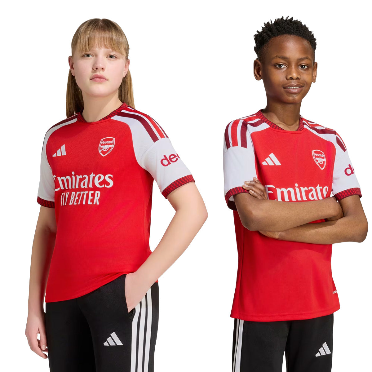 Arsenal FC 26/27 Home Kids Jersey 'Better Scarlet'
