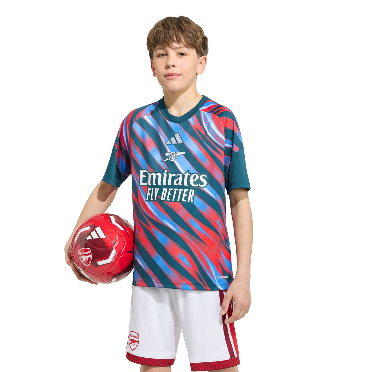 Arsenal FC 26/27 Pre-Match Kids Jersey 'Utility Green'
