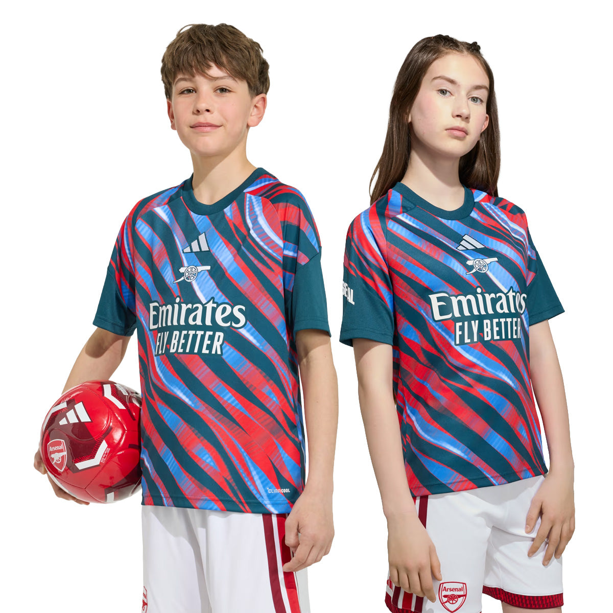 Arsenal FC 26/27 Pre-Match Kids Jersey 'Utility Green'