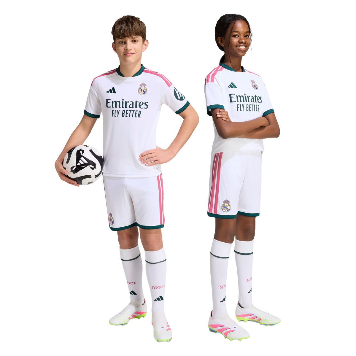 Real Madrid 26/27 Home Shorts Kids 'White'