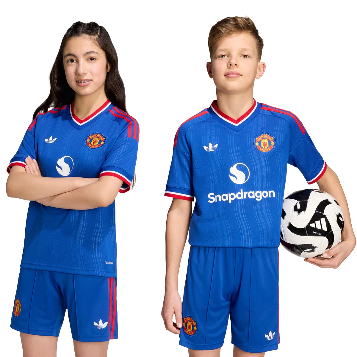 Manchester United 26/27 Away Jersey Kids 'Royal Blue'