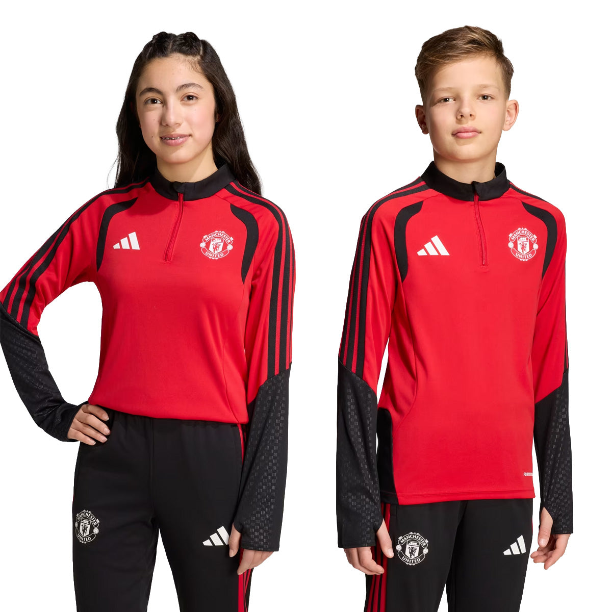 Manchester United 26/27 Pre Match Jersey Kids 'Mufc Red / Black'