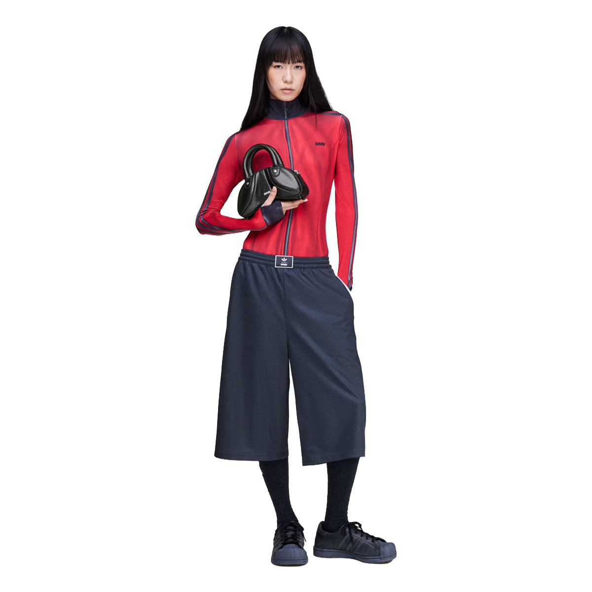 '+ AVAVAV PU SCULPT BAG 'BLACK'