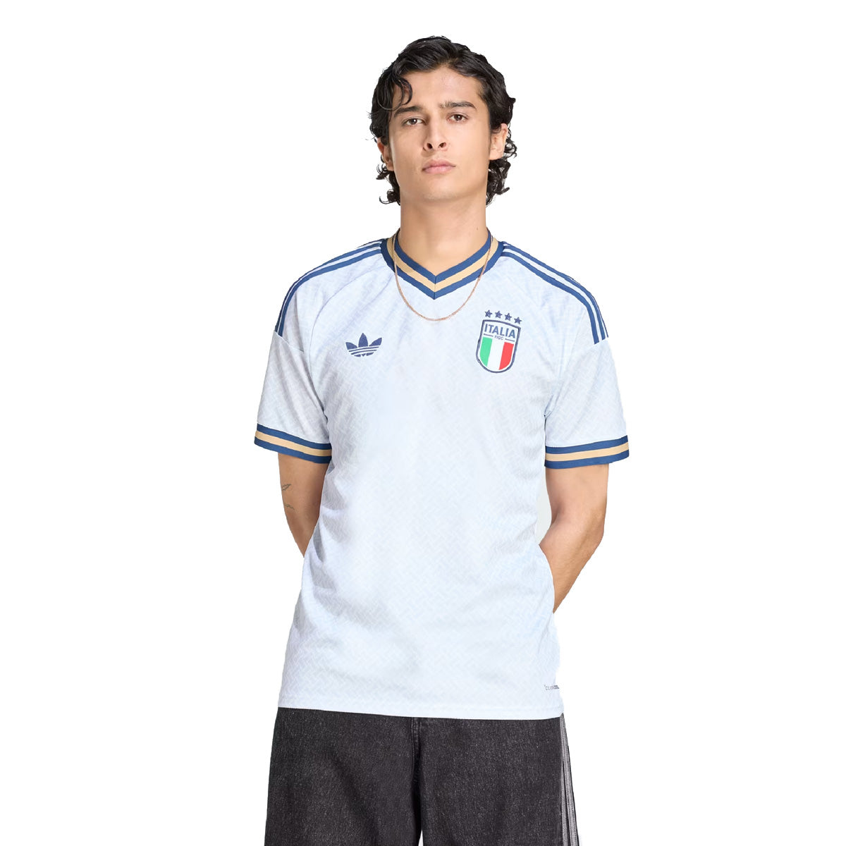 FIGC A Short Sleeve Jersey 'Aero Blue'