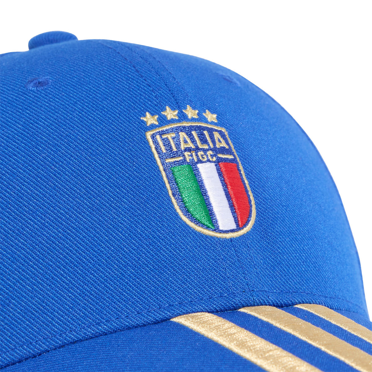 Italy Youth Soccer Cap 'Bold Blue/Hazy Beige'