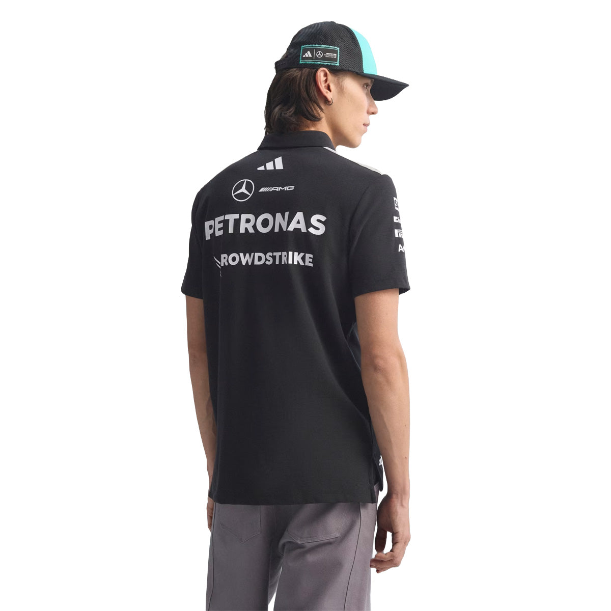 + MERCEDES - AMG PETRONAS FORMULA 1 TEAM ENGINEERS POLO Shirt 'Black'