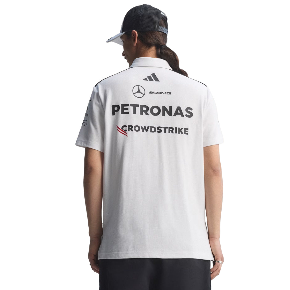 + MERCEDES - AMG PETRONAS FORMULA 1 TEAM ENGINEERS POLO Shirt 'White'