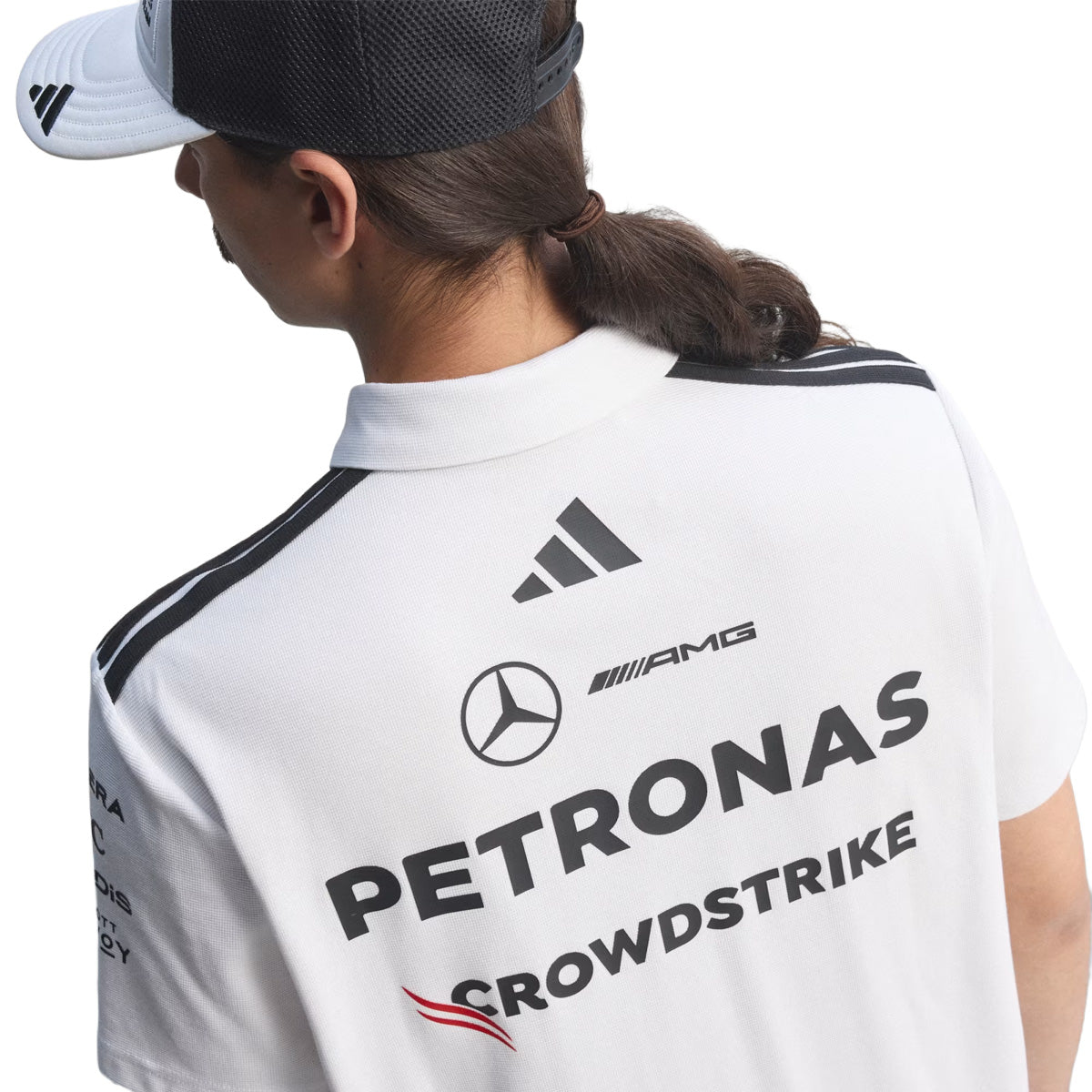 + MERCEDES - AMG PETRONAS FORMULA 1 TEAM ENGINEERS POLO Shirt 'White'