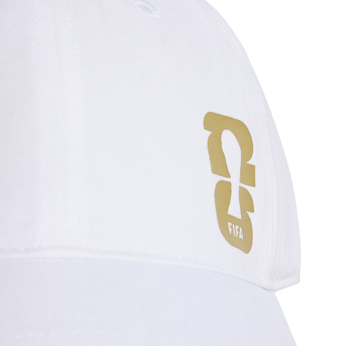 FIFA World Cup 26 Official Emblem Cap 'White/ Dark Football Gold'