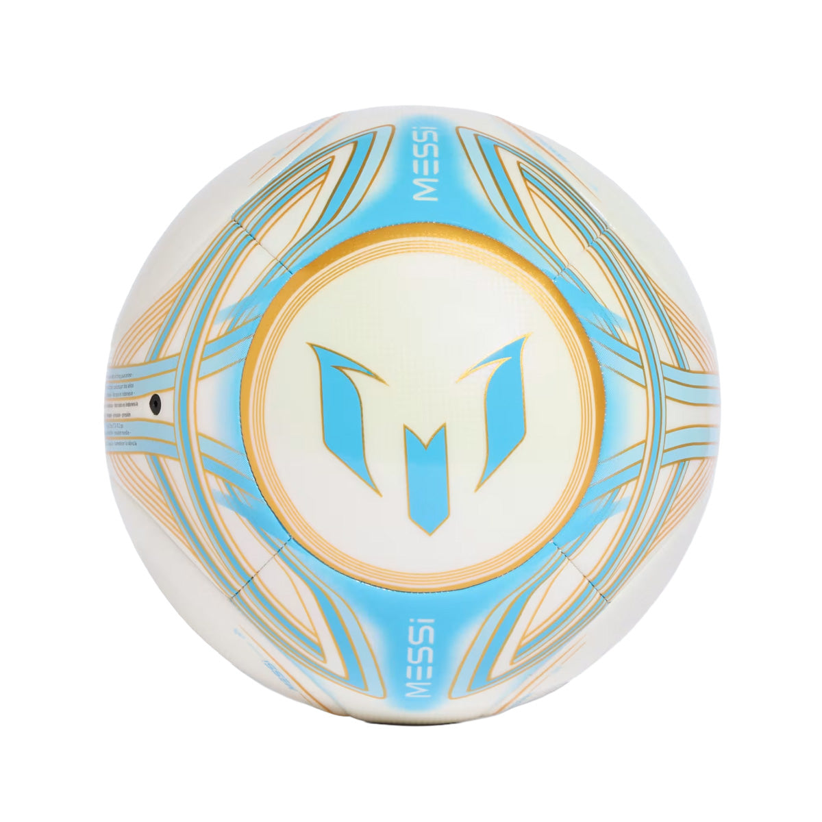 Messi Club Ball 'Ivory/Semi Blue Burst/Icey Blue/Gold Metallic'