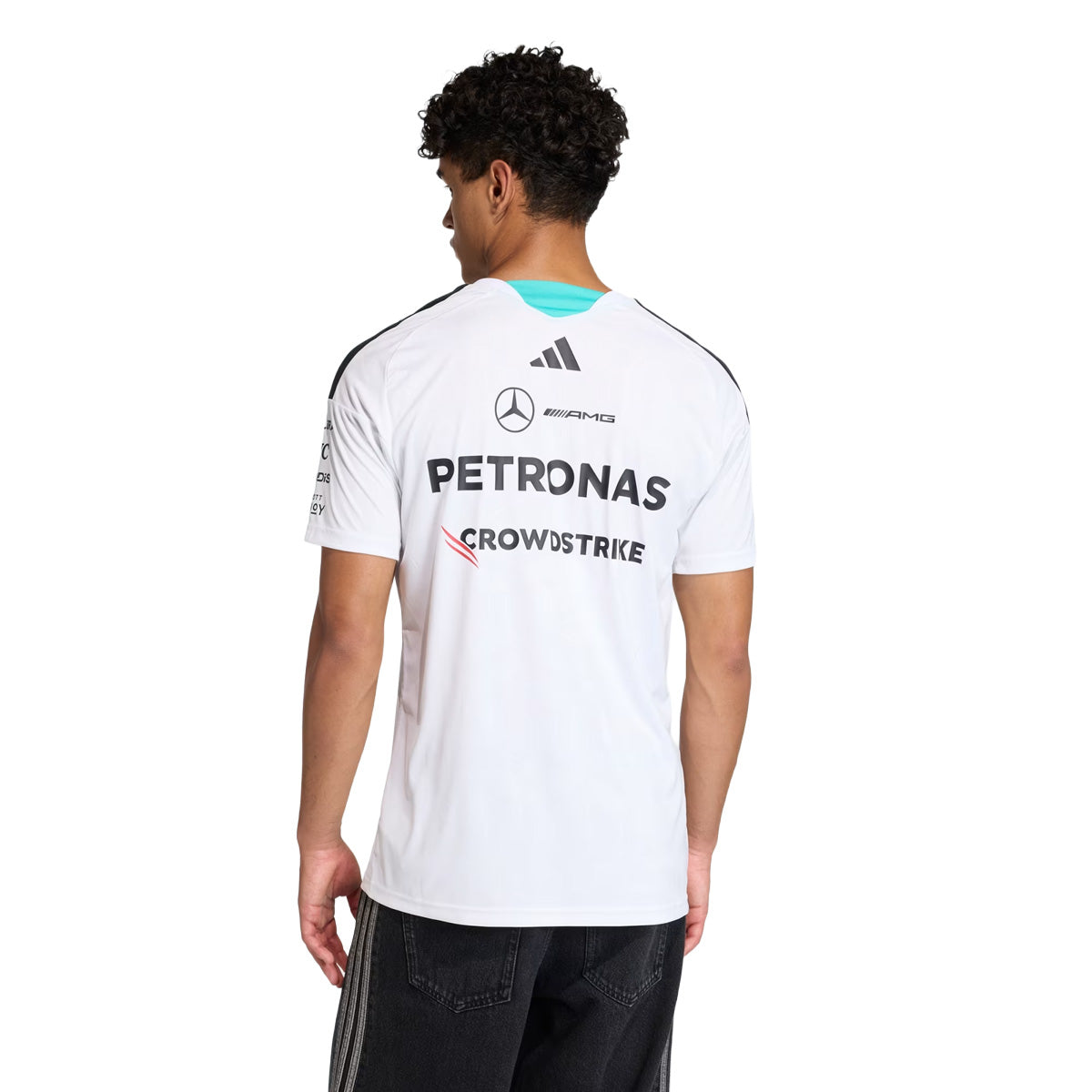 + MERCEDES - AMG PETRONAS FORMULA 1 TEAM DRIVER JERSEY 'White'