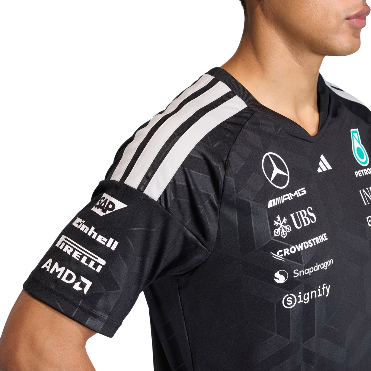 + MERCEDES - AMG PETRONAS FORMULA 1 TEAM DRIVER JERSEY 'Black'