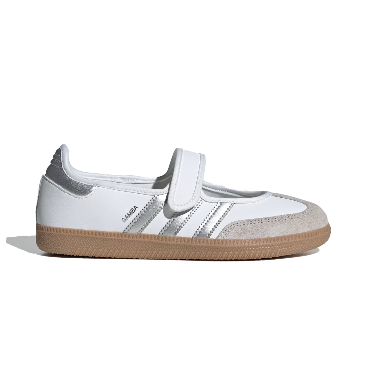 Wmns Samba Jane 'Cloud White / Silver Metallic / Gum'