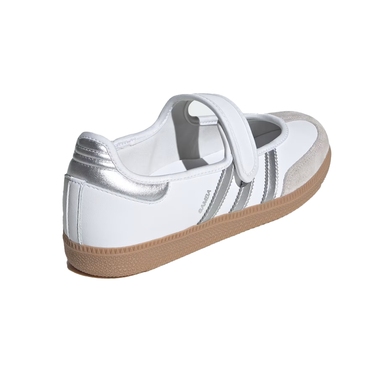 Wmns Samba Jane 'Cloud White / Silver Metallic / Gum'