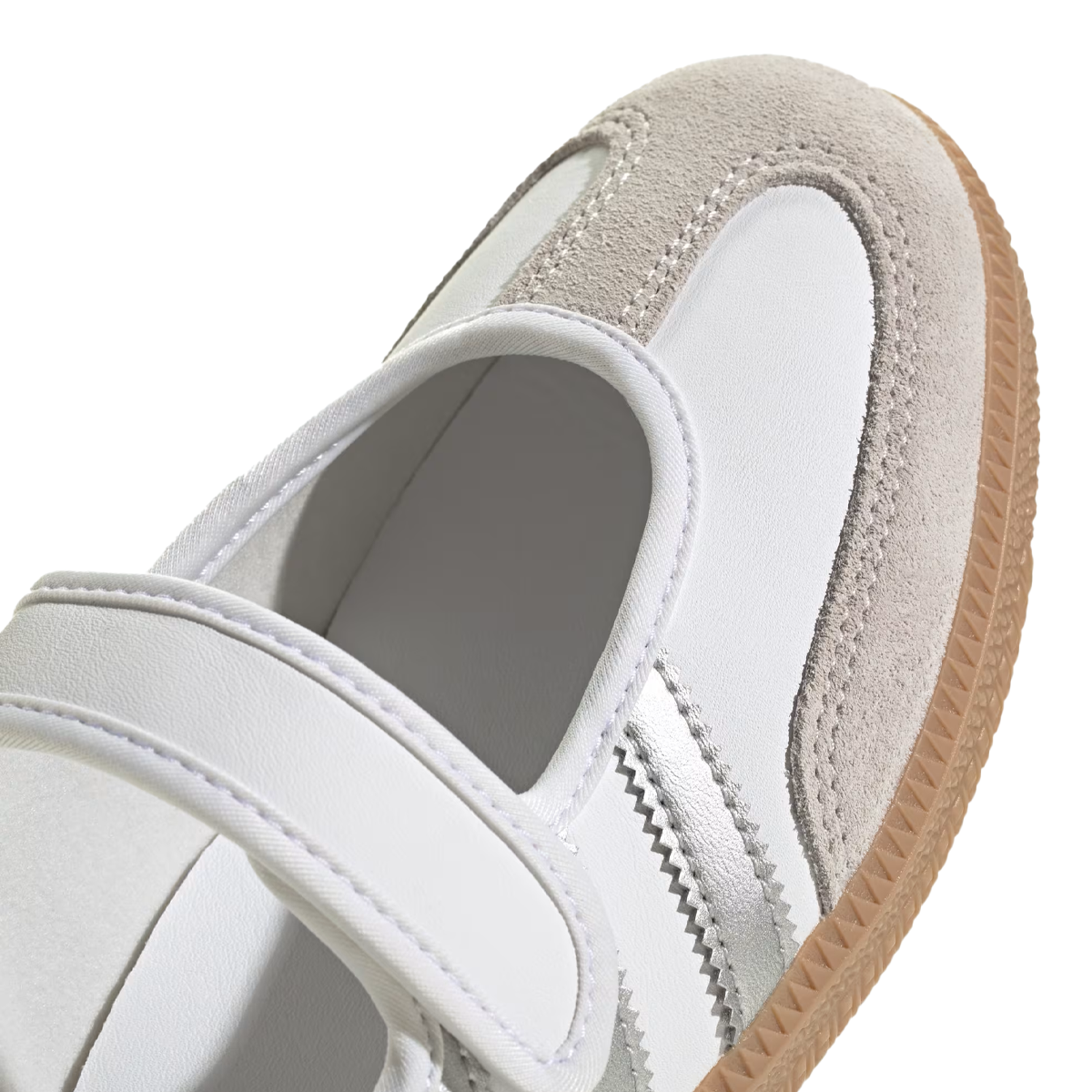 Wmns Samba Jane 'Cloud White / Silver Metallic / Gum'