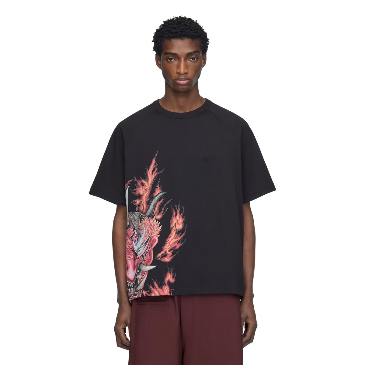 Y-3 GRAPHIC SHORT SLEEVE TEE 'Black'