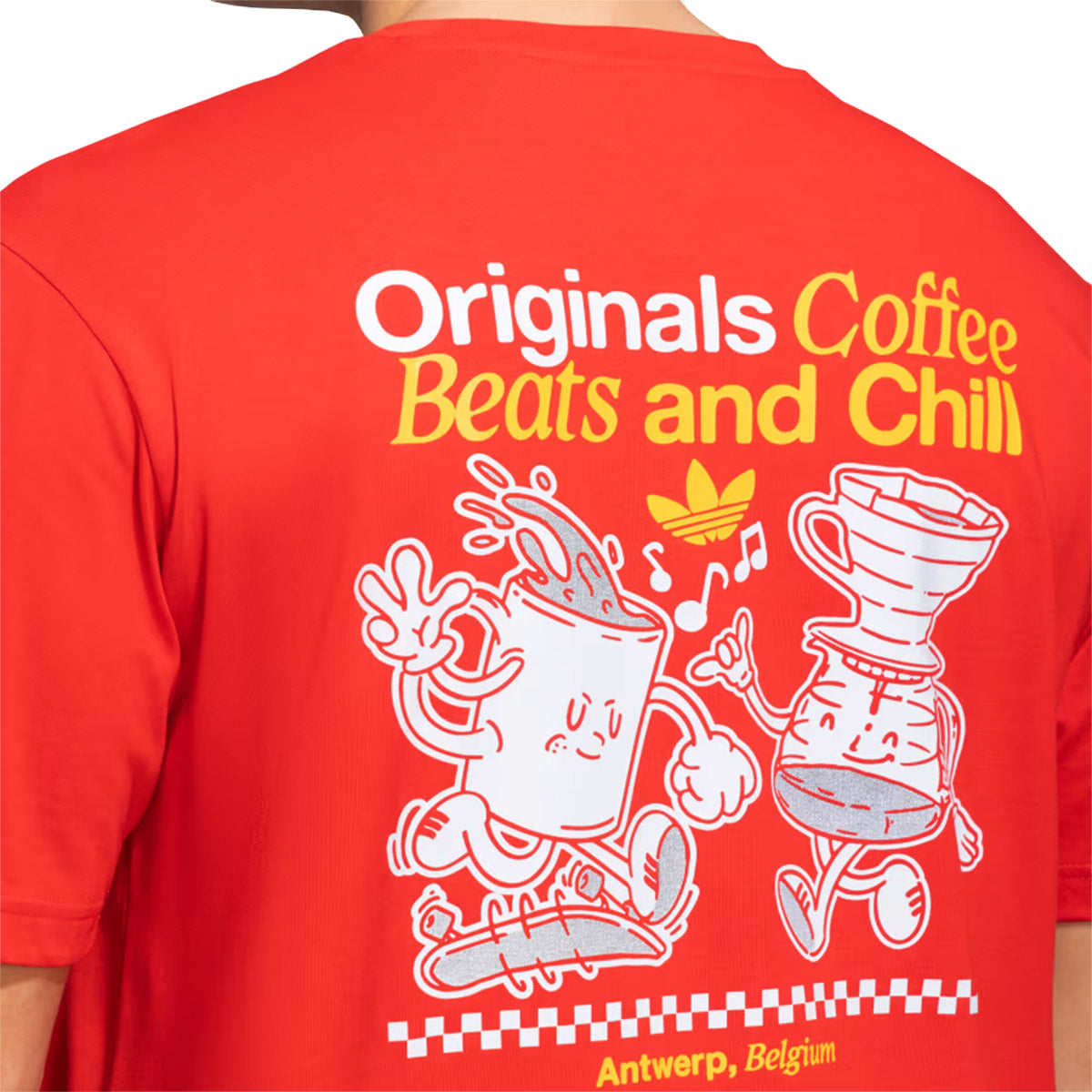 Tea Cup Graphic Tee 'Better Scarlet'