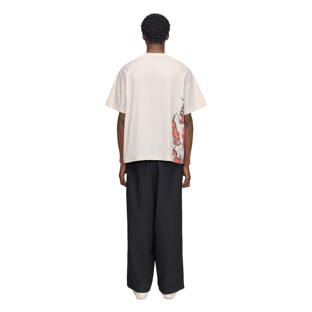 Y-3 GRAPHIC SHORT SLEEVE TEE 'White'
