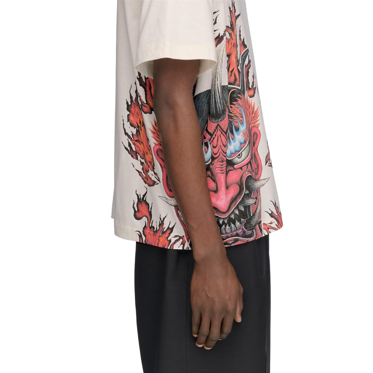 Y-3 GRAPHIC SHORT SLEEVE TEE 'White'