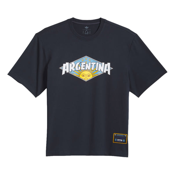Shop Adidas Originals - + THRASHER x AFA ARGENTINA TEE 'Night Navy'