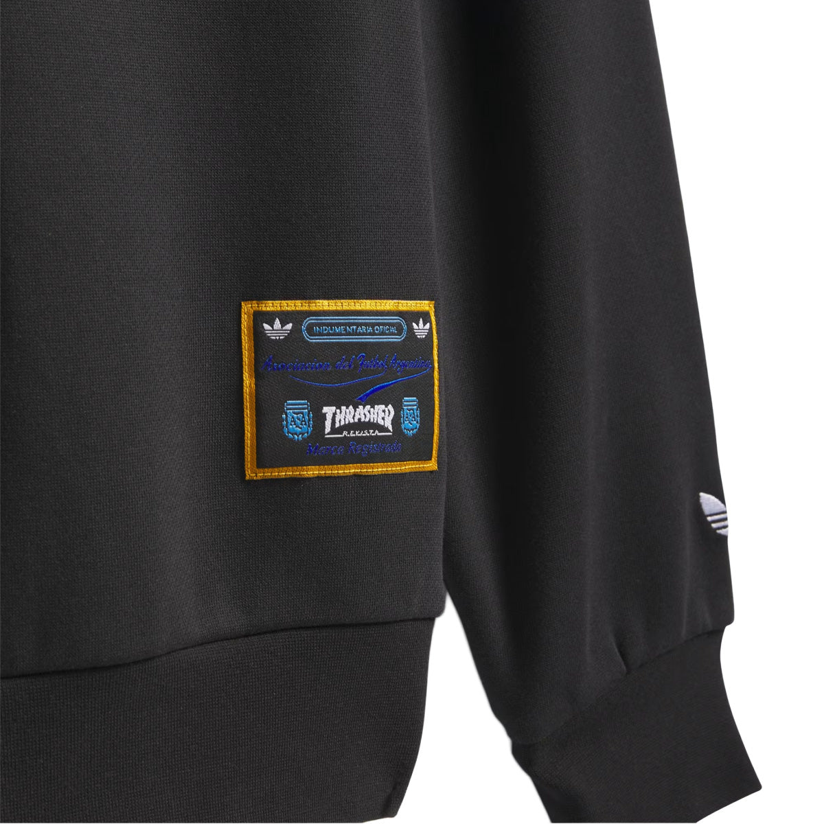 + Argentina x Thrasher Crewneck Sweatshirt 'Black'