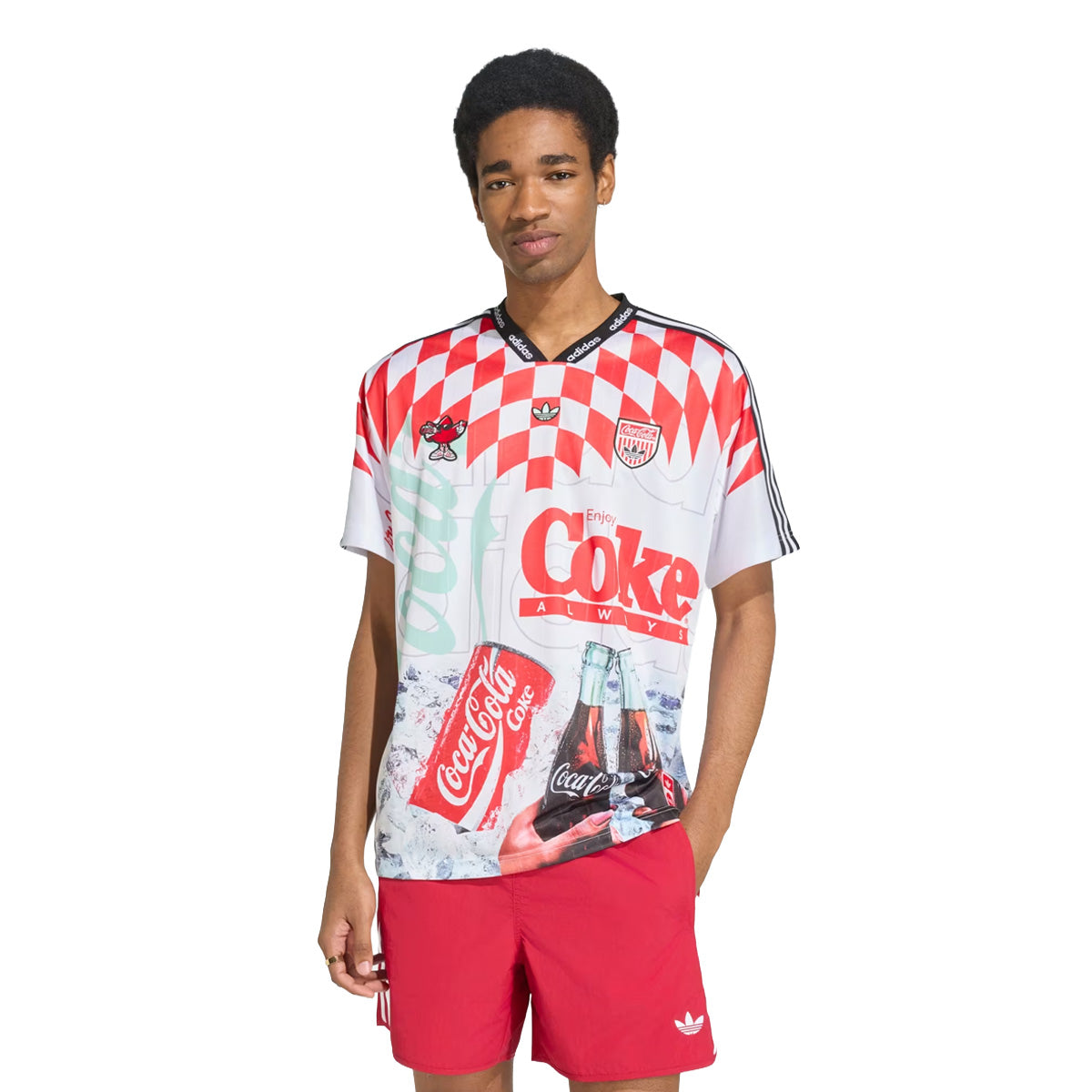 '+ COCA-COLA CLASSIC SPORT MASH-UP JERSEY 'White/Multicolor'