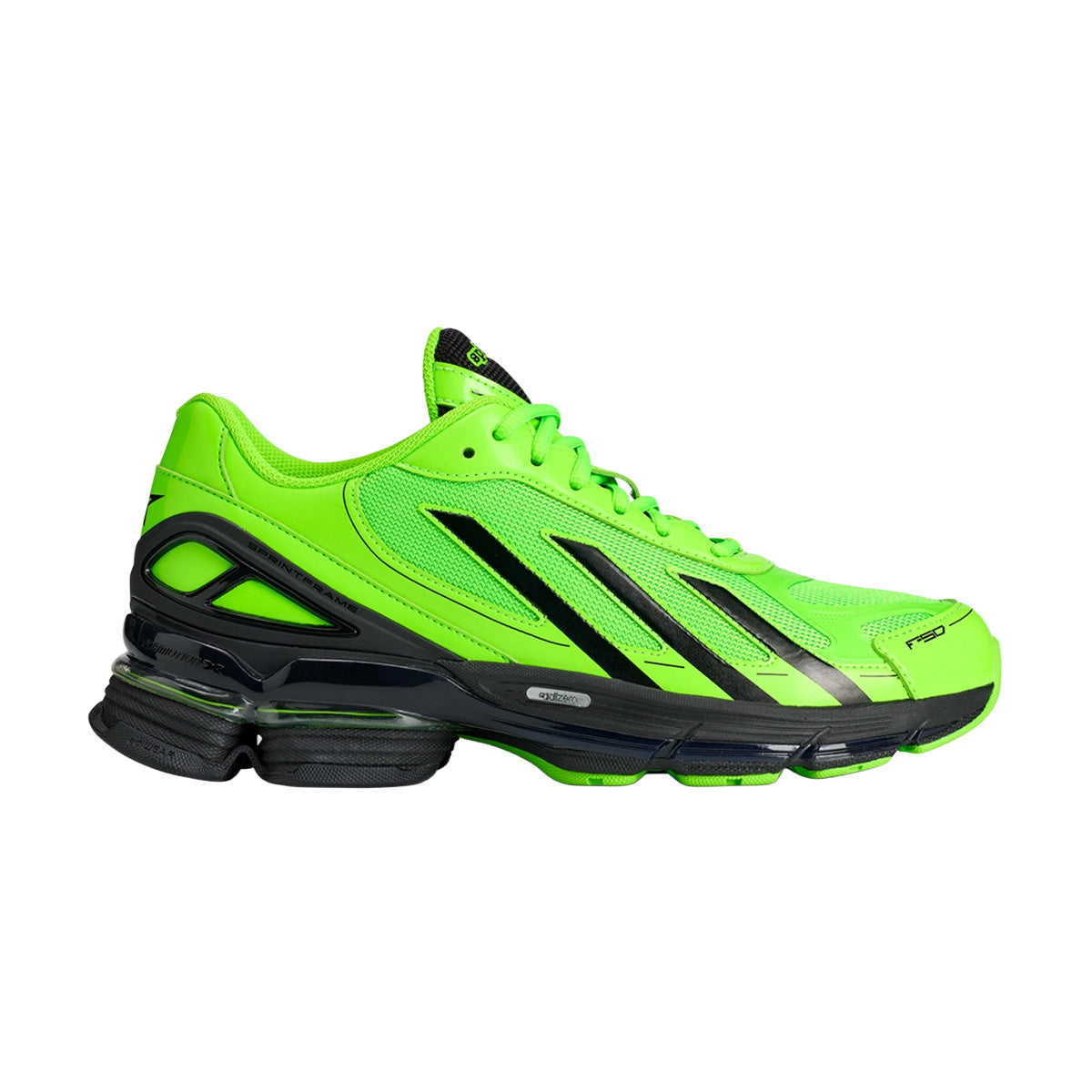 ADIZERO F50 'Solar Green / Core Black / Silver Metallic'