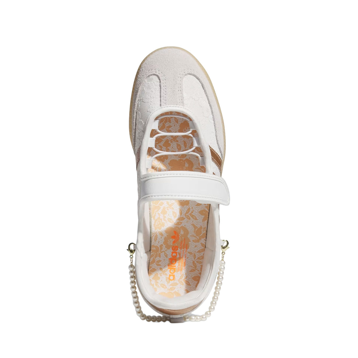 Wmns Samba Jane 'Crystal White/Supplier Colour/Acid Orange'